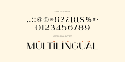 Myorie Font Poster 8