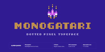 Monogatari Font Poster 1