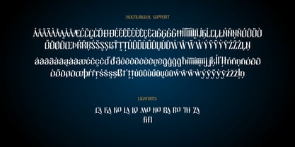 Anthick Font Poster 9
