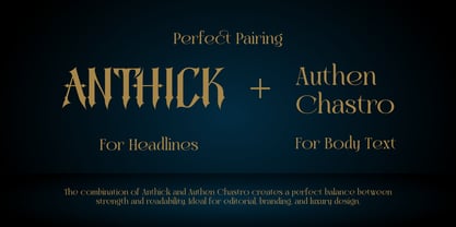 Anthick Font Poster 8