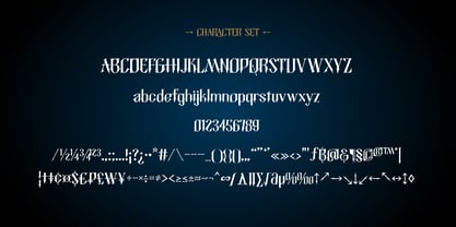 Anthick Font Poster 10