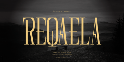 Reqaela Font Poster 1