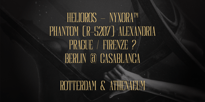 Reqaela Font Poster 2