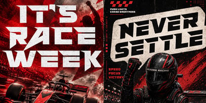 Nitrovibes Font Poster 5