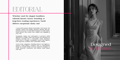Nurell Font Poster 4