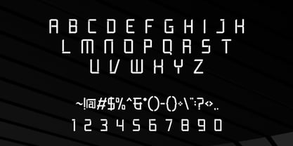 Exoforge Font Poster 2