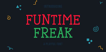 Funtime Freak Font Poster 1