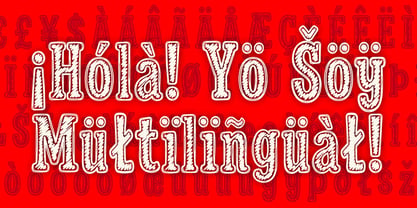Scribble Doodle Font Poster 9