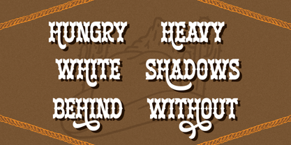 Armour Horse Font Poster 6