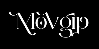 Movgip Font Poster 1