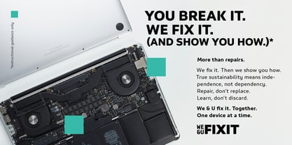 Mainboard Font Poster 4