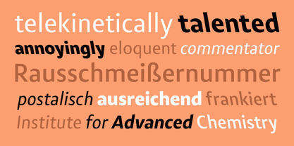 Modal Font Poster 2