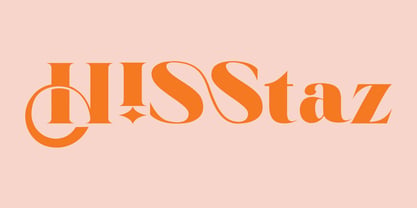 Hisstaz Font Poster 1