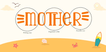 Sunny Scoops Font Poster 6