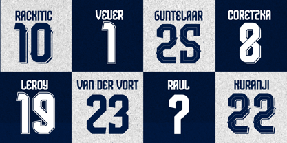 Gelsenkirchen Font Poster 6