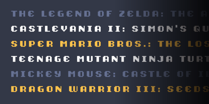 Pixobay Font Poster 11