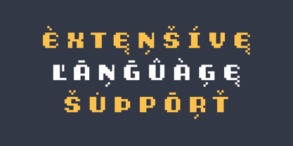 Pixobay Font Poster 3