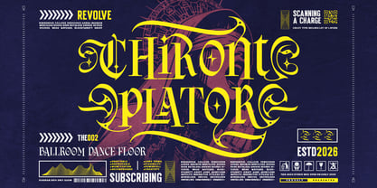 Morant Chastor Font Poster 2