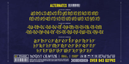 Morant Chastor Font Poster 9
