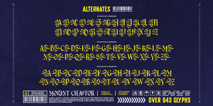 Morant Chastor Font Poster 8