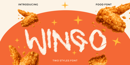 Wingo Font Poster 1