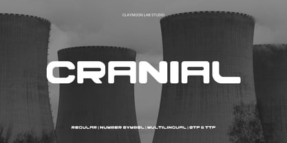 Cranial Font Poster 1