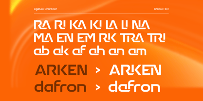 Gramie Font Poster 8