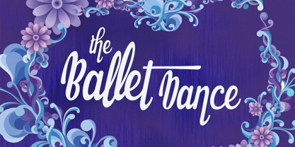 Qeloria Script Font Poster 5