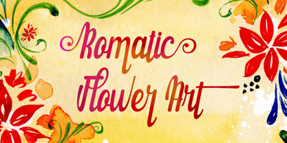 Qeloria Script Font Poster 3