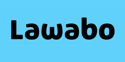 Lawabo Font Poster 1