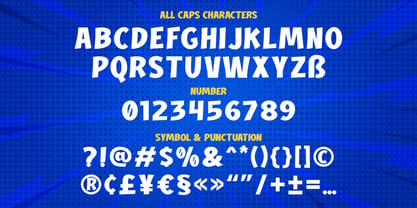 Comic Beacon Font Poster 3