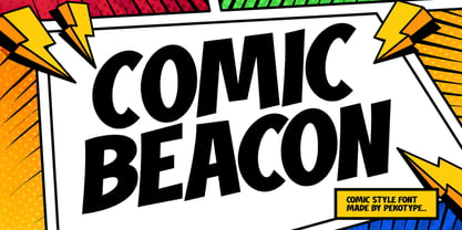 Comic Beacon Font Poster 1