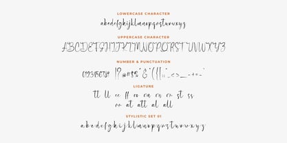 Batavia Symphony Font Poster 8