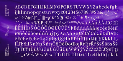 Selnora Font Poster 15