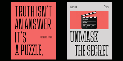 Wackers Font Poster 3