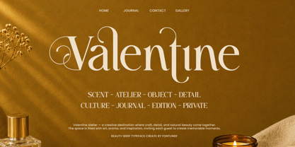 Anolera Font Poster 7
