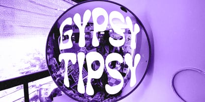 Funky Winky Font Poster 8