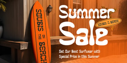 Funky Winky Font Poster 11