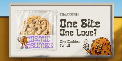 Funky Winky Font Poster 12