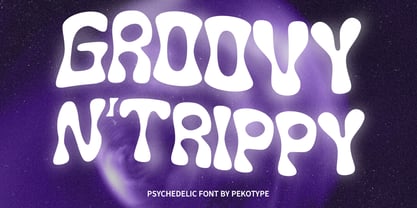 Funky Winky Font Poster 2