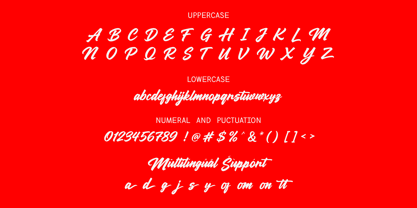 Monaleya Font Poster 4