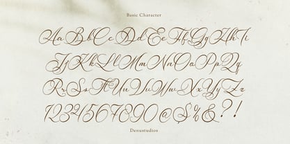 Van Marigella Font Poster 10