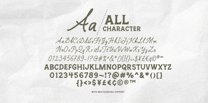 Authentic Society Font Poster 10