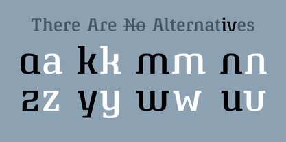 Attorney Font Poster 3