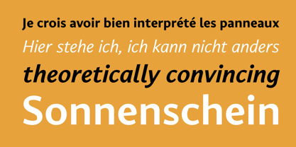Carole Sans Variable Font Poster 2