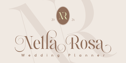 The Rokvella Font Poster 2