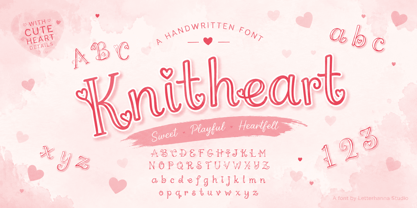 Knitheart Font Poster 1