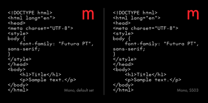Futura PT Font Poster 14