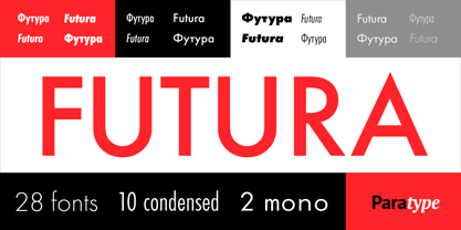 Futura PT Font Poster 1