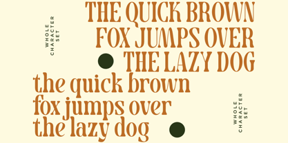 Therany Font Poster 9